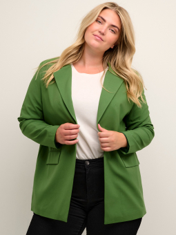 Kaffe Curve KC COLETTA - Smart grøn blazer