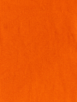 Kaffe Curve CARINA - Orange top i ribbet bomulds jersey
