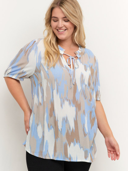 Kaffe Curve AMI - bluse fint print