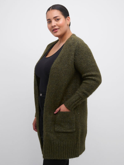 LIOMA - Plus Size Cardigan fra Kaffe Curve