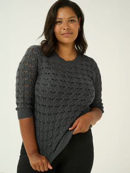 KCHELENA - Plus Size Sweater fra Kaffe Curve
