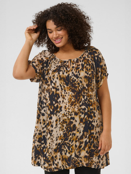 KCAMI - Plus Size Tunika fra Kaffe Curve