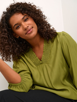 Plus Size Bluse fra Kaffe Curve