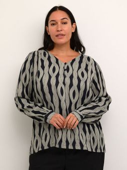 Plus Size Bluse fra Kaffe Curve