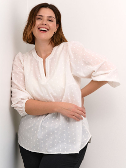 Plus Size Bluse fra Kaffe Curve