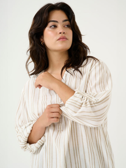 KCMILLE - Plus Size Bluse fra Kaffe Curve