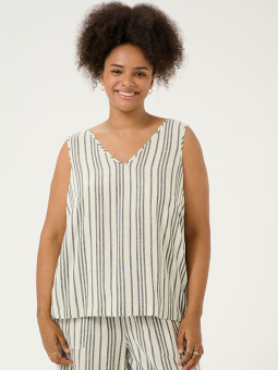 KCMILLE - Plus Size Top fra Kaffe Curve