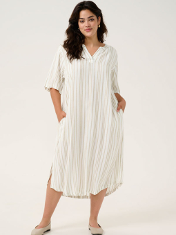 KCMILLE - Plus Size Kjole fra Kaffe Curve