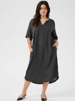 KCMILLE - Plus Size Kjole fra Kaffe Curve