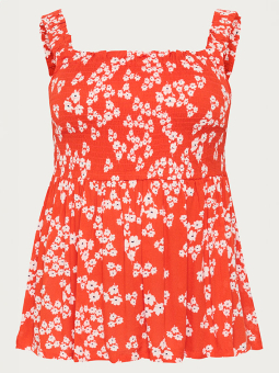 KCAMI - Plus Size Top fra Kaffe Curve
