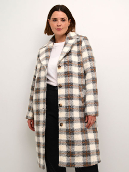 KCSALINA - Plus Size Frakke fra Kaffe Curve
