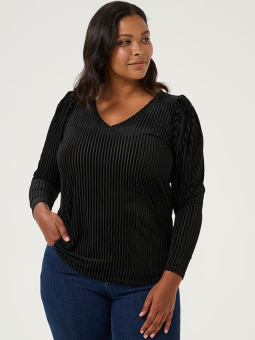KCCACANNA - Plus Size Bluse fra Kaffe Curve