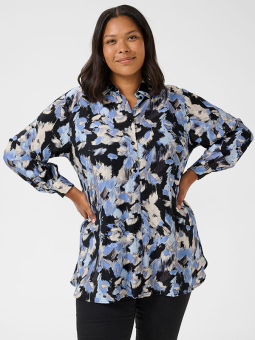 KCTORIA - Plus Size Skjorte fra Kaffe Curve