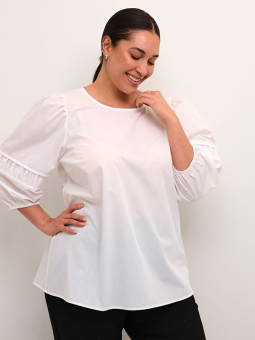 KCELINA - Plus Size Bluse fra Kaffe Curve