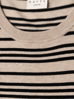 KCLIZZY - Plus Size T-shirt fra Kaffe Curve