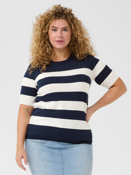 KCLIZZY - Plus Size T-shirt fra Kaffe Curve