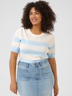 KCLIZZY - Plus Size T-shirt fra Kaffe Curve