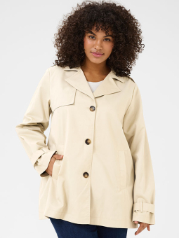 KCTRICIA - Plus Size Frakke fra Kaffe Curve