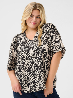 KCHALIAH - Plus Size Bluse fra Kaffe Curve