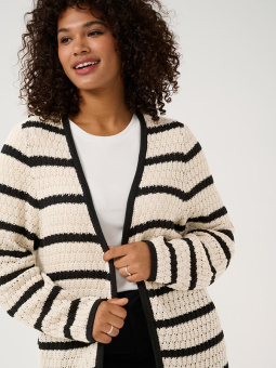 KCELINA - Plus Size Cardigan fra Kaffe Curve