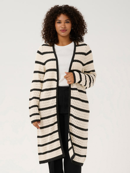 KCELINA - Plus Size Cardigan fra Kaffe Curve