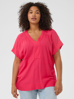 KCMILLE - Plus Size Bluse fra Kaffe Curve