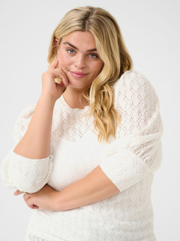 KCTIA - Plus Size Bluse fra Kaffe Curve