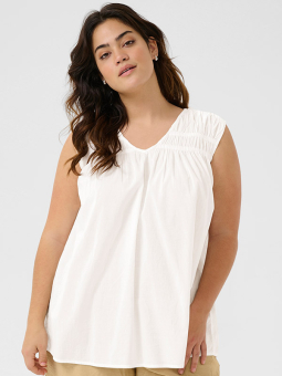 KCTHIA - Plus Size Top fra Kaffe Curve