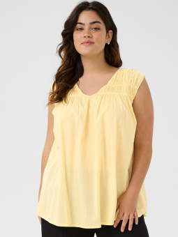 KCTHIA - Plus Size Top fra Kaffe Curve