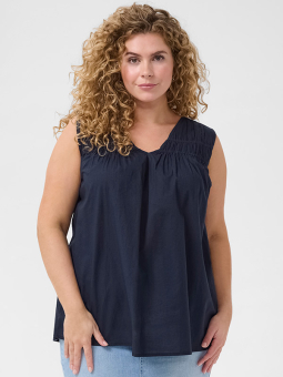 KCTHIA - Plus Size Top fra Kaffe Curve