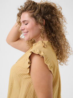 KCLYANA - Plus Size Top fra Kaffe Curve