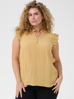 KCLYANA - Plus Size Top fra Kaffe Curve