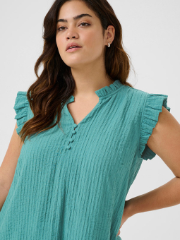 KCLYANA - Plus Size Top fra Kaffe Curve