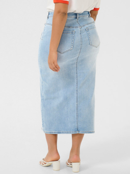 KCSINA - Plus Size Nederdel fra Kaffe Curve