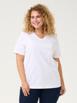 KCVALIA - Plus Size T-shirt fra Kaffe Curve