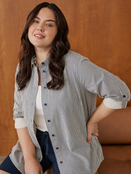 KCNANA - Plus Size Skjorte fra Kaffe Curve