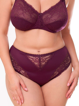 BEATE MIDI - Plus Size Trusse fra Plaisir
