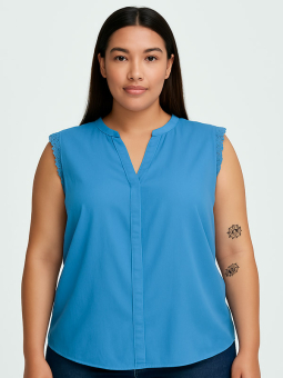 CARMUMI - Plus Size Top fra Only Carmakoma