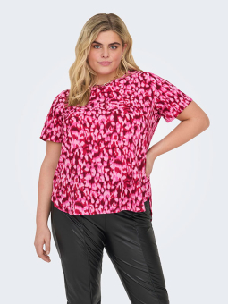 CARVICA - Plus Size Bluse fra Only Carmakoma
