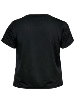 Plus Size Trænings bluse fra Only Play Curvy