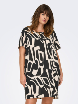 CARLUX - Plus Size Kjole fra Only Carmakoma