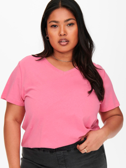 VICA - Marineblå bluse med leo camouflage print