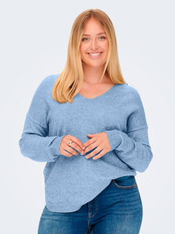 CARMARGARETA - Plus Size Sweater fra Only Carmakoma