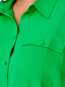Only Carmakoma JOLEEN JACKIE - Grøn skjorte