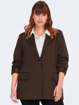 Only Carmakoma DORA - Flot brun blazer