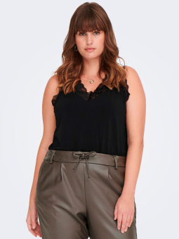BENNEDIKTE  - Plus Size Top fra Only Carmakoma