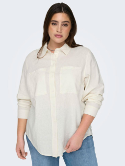 CARCARO - Plus Size Skjorte fra Only Carmakoma