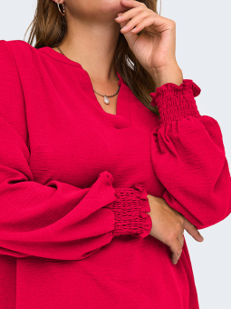 CARMETTA - Plus Size Bluse fra Only Carmakoma
