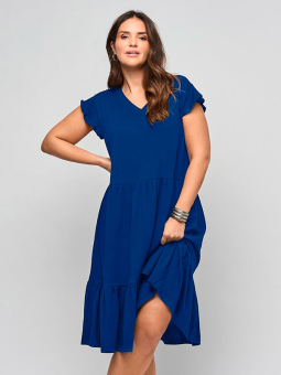 CARMAY - Plus Size Kjole fra Only Carmakoma