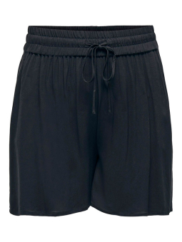 Only Carmakoma NOVA - Sorte shorts i let kvalitet